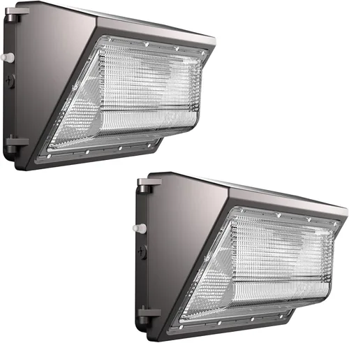 Vista 16 de Lightdot Paquete de 6 luces LED de pared de 70 W, 100-277 V, fotocélula inteligente del atardecer al amanecer, 10500 lm (150 Lm/W) 5000 K IP65