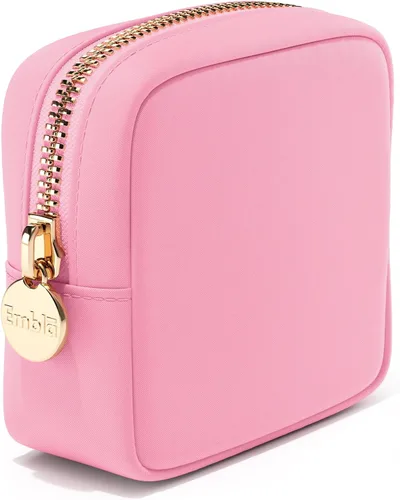 Vista 29 de Bolsa de Maquillaje de Viaje Embla Bolsa de Artículos de Aseo de Viaje, Negro, Mini, Mini
