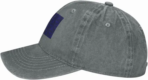 Vista 3 de Bonnie Blue Flag with Polygon Effect Baseball Cap for Men Women Hats Adjustable Vintage Cowboy Hat Dad Caps