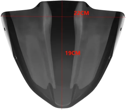 Vista 4 de Para MT09 MT-09 MT 09 2017-2020 Accesorios de motocicleta Kit de extensión de deflector de parabrisas carenado
