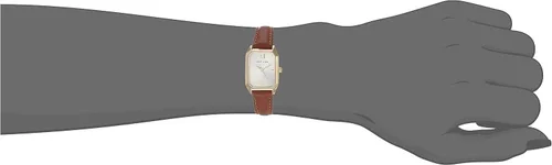 Vista 6 de Anne Klein Reloj con correa de cuero para mujer