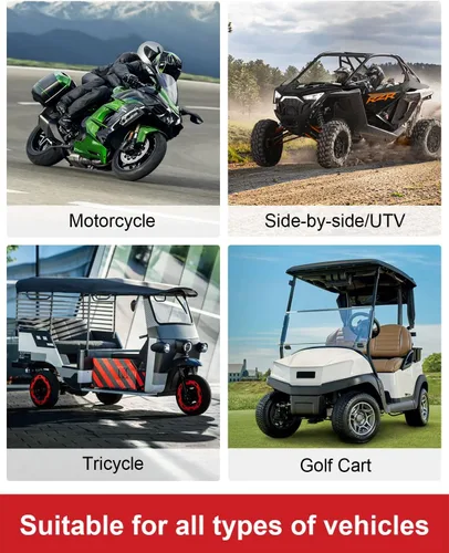 Vista 13 de Cámara de tablero de motocicleta INNOVV K7, cámara frontal y trasera 2K + 2K con EIS antisacudida, cámara de tablero de motocicleta con modo