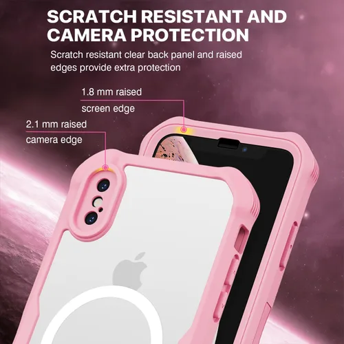 Vista 375 de CENHUFO Funda de privacidad para iPhone 11 Pro, funda de cuerpo completo con protector de pantalla de privacidad de vidrio templado 9H integrado