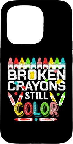 Vista 14 de Broken Crayons Still Color Mental Health Awareness Men Women Case for iPhone 17