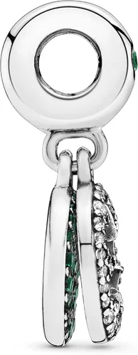 Vista 3 de PANDORA Jewelry Lucky - Colgante de trébol de cuatro hojas de cristal y circonita cúbica en plata de ley Metal Cristal Circonita cúbica