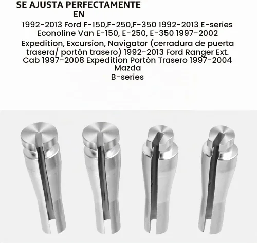 Vista 3 de Pieza de fijación de cable OEM para puerta de automóvil para serie F, serie E, Ranger, Expedition, Excursion, Navigator - Kit de reparación de cable