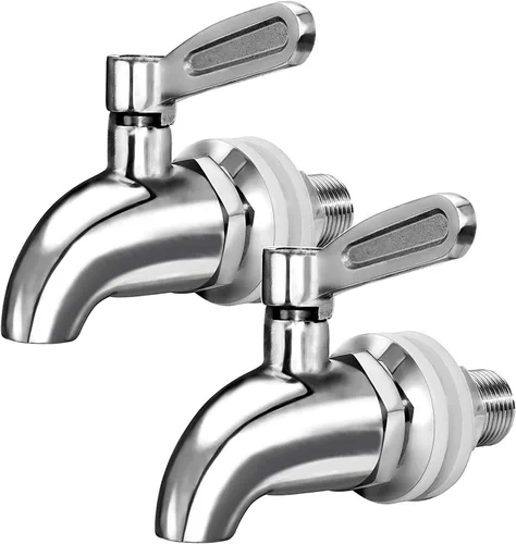 Vista 8 de [Actualizado] Despachador de bebidas más duradero, repuesto, acabado pulido de acero inoxidable, repuesto de despachador de agua, compatible
