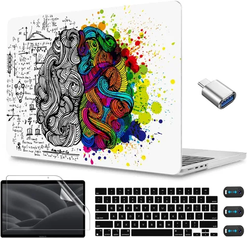 Vista 23 de CISSOOK Funda para MacBook Pro de 14 pulgadas 2025-2021 Release M5 A3434 M4 A3401 A3112 A3185 M3 A2918 A2992 M2 A2779 M1 A2442, carcasa rígida