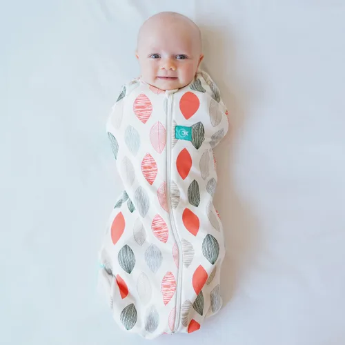 Vista 11 de ergoPouch Cocoon Swaddle Sack 0.2 TOG - Saco de dormir para bebé, ajuste suave y ceñido que ayuda a calmar el reflejo de sobresalto, ideal