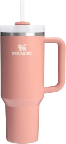 Vista 79 de STANLEY Quencher H2.0 Vaso Térmico con asa y pajilla, 64 onzas, tapa Flowstate de 3 posiciones, gran capacidad para viajes y deportes, vaso de acero