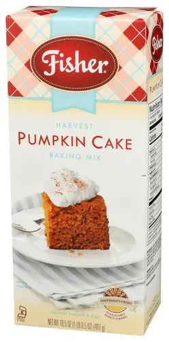 Vista 3 de Fisher Harvest - Mezcla de pastel de calabaza, 16.5 onzas (paquete de 1)