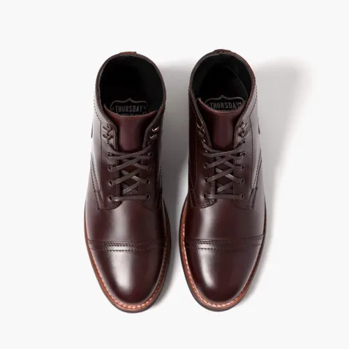 Vista 4 de Thursday Boot Company mens Captain Cap Toe