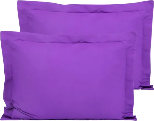 Vista 29 de FLXXIE Juego de 2 fundas de almohada estándar de microfibra, resistentes a la decoloración, a las arrugas y al encogimiento, fundas de almohada
