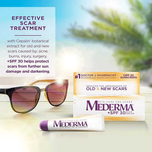 Vista 7 de Mederma Scar Cream, SPF 30, 0.7 oz (paquete de 1)
