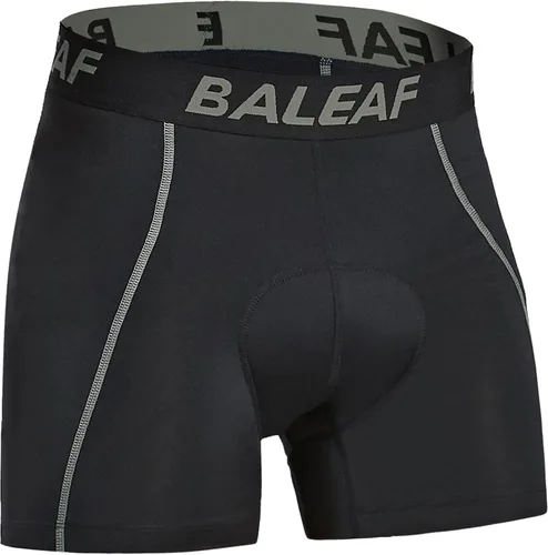 Vista 27 de baleaf Pantalones cortos de ciclismo acolchados 3D para hombre, ropa interior de ciclismo MTB Liner