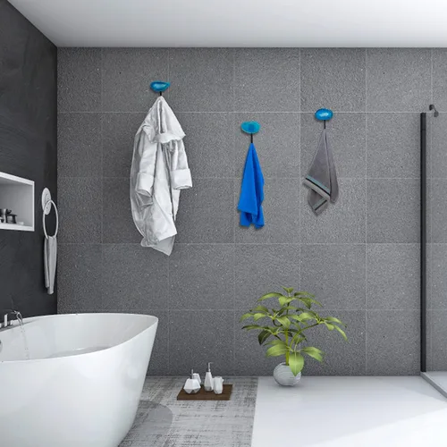 Vista 7 de Ganchos de pared de ágata para colgar, gancho decorativo de pared, ganchos para colgar sombreros, ganchos para colgar en la pared, ganchos en J