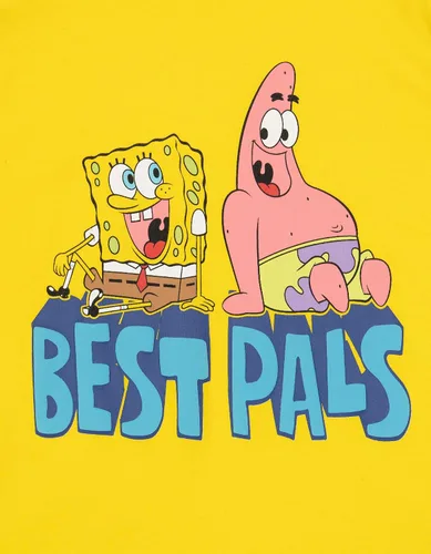 Vista 7 de Paquete de 3 camisetas de Bob Esponja Calamardo para niños pequeños a grandes
