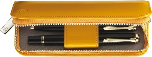 Vista 9 de Pelikan 1 bolsa de cuero para bolígrafo, negro, 1 cada uno (923409)