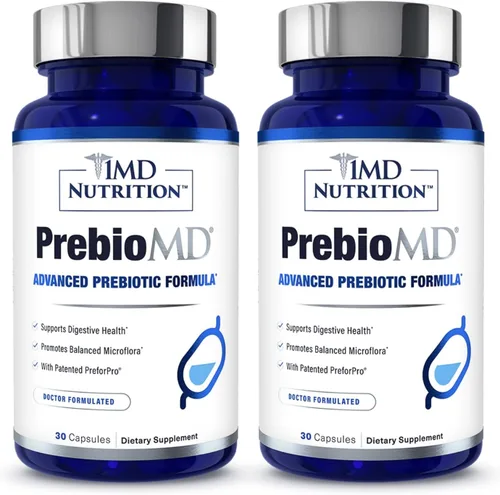 Vista 10 de 1MD Nutrition PreBioMD - Prebiótico con PreforPro® Apoya la digestión saludable y las bacterias beneficiosas