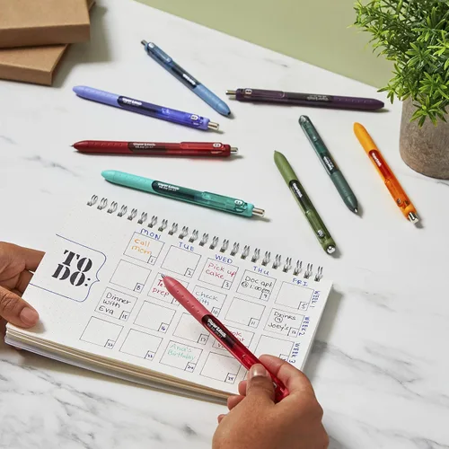 Vista 7 de Paper Mate InkJoy Bolígrafos de gel de punto medio (0.7mm) negros, 36 piezas