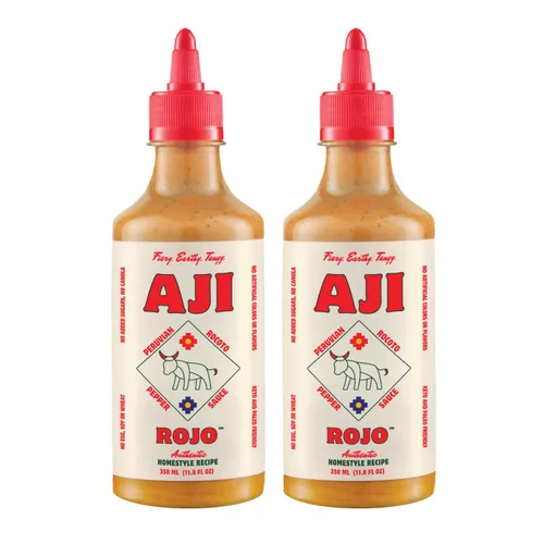 Vista 8 de Aji Amarillo Salsa picante peruana – Auténtica salsa de chile amarillo hecha con Aji Amarillo Peppers – Vegana, sin soja ni gluten, Keto – Salsa