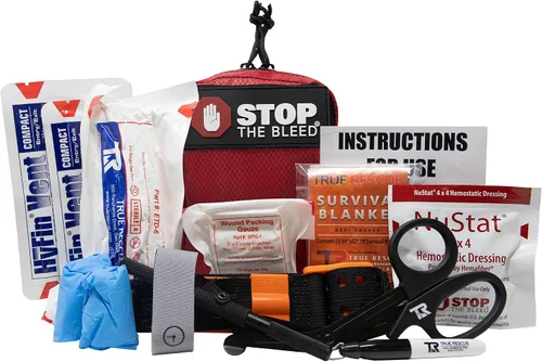 Vista 9 de Kit Stop The Bleed, individual, nailon, elección de torniquete y nivel.
