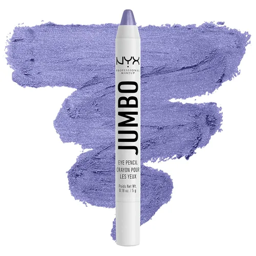 Vista 14 de NYX PROFESSIONAL MAKEUP Lápiz de Ojos Jumbo, Barra de Sombra de Ojos Mezclable y Lápiz Delineador - Black Bean (Negro)