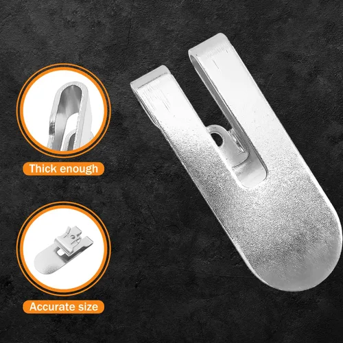 Vista 6 de 8 unids N435687 Clip de gancho de cinturón con dispensador de pegamento tornillo anti aflojamiento para DeWalt DCF620 DCF620B DCF622 Drywall Screwgun
