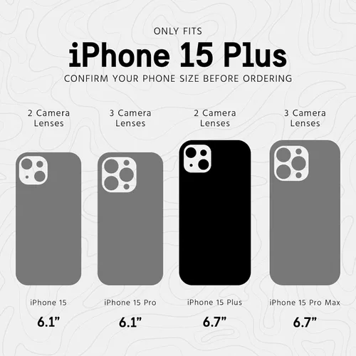 Vista 3 de Pelican Ranger Series - Funda para iPhone 15 Plus de 6.7 pulgadas [compatible con MagSafe] [antiamarillento] Funda magnética para teléfono