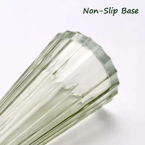 Vista 4 de Dispensador de jabón, bomba de jabón de vidrio transparente, bomba de metal, dispensador de loción para varios líquidos, 10.1 fl oz/10.1 oz