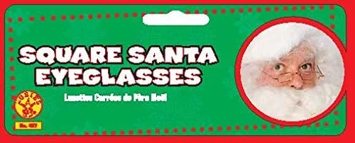 Vista 4 de Rubie's Square - Gafas de Papá Noel