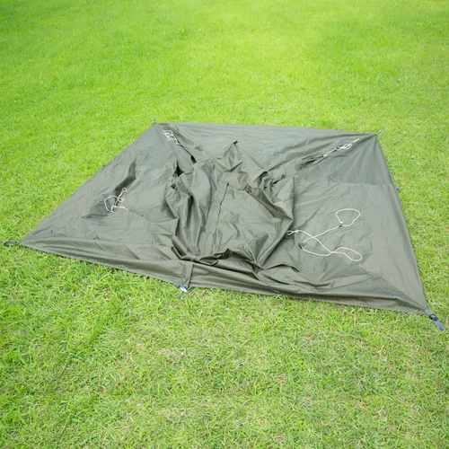 Vista 4 de BUNDOK Solo Teepee BDK-75 Single Pole Tent, Compact Storage, Storage Case Included
