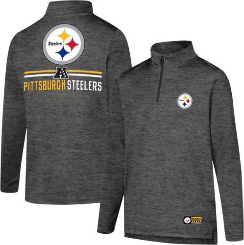 Vista 17 de Ultra Game - Camiseta juvenil NFL oficial con cremallera de un cuarto y manga larga súper suave