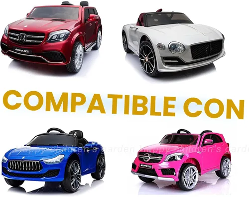 Vista 9 de FLHFULIHUA Cargador de batería de 12 voltios para niños, cargador universal para los mejores productos de elección, Wrangler SUV, Kid Trax