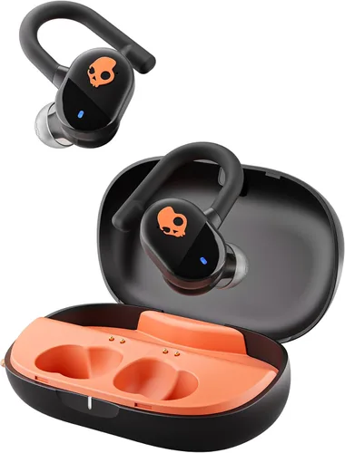 Vista 11 de Auriculares Skullcandy Push Play Active inalámbricos, auriculares Bluetooth, ajuste con aislamiento de ruido, 34 horas de batería, gancho