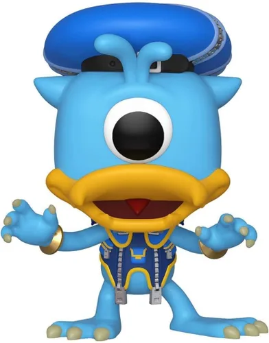 Vista 2 de Funko Pop Disney: Kingdom Hearts 3 - Figura coleccionable de Donald (Monsters Inc.), multicolor