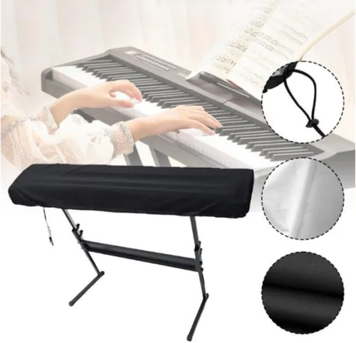 Vista 4 de Cubierta antipolvo para piano digital Terence V70 de 88 teclas 61 llaves