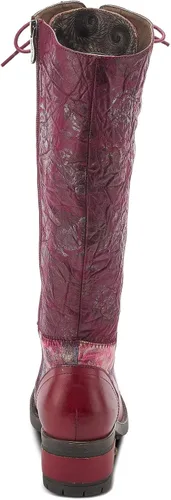 Vista 4 de Spring Step L'Artiste Botines icónicos para mujer, rojo (Red Multi)