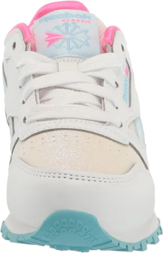 Vista 2 de Reebok Unisex-Child Classic Leather Step N Flash Light Up Sneaker