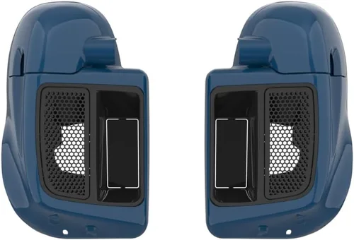 Vista 21 de Kits de calentadores de piernas con ventilación y combinación de color con guantera para Harley Davidson Touring Street Road King Glide FLTR 2014
