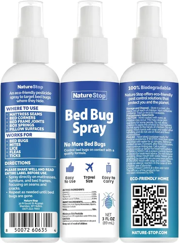 Vista 7 de Spray para chinches tamaño de viaje (3 oz)