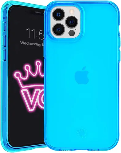 Vista 9 de VELVET CAVIAR Funda para iPhone 13 Pro, probada en caídas de 10 pies, purpurina transparente Bratz