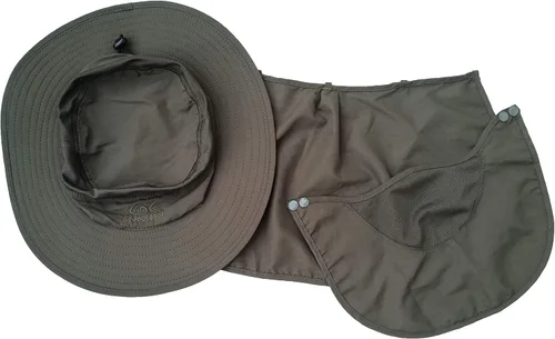 Vista 35 de Gorra de pesca Ddyoutdoor™ 07–281. Moda, verano, protección solar al aire libre, con cuello y visera de ala ancha