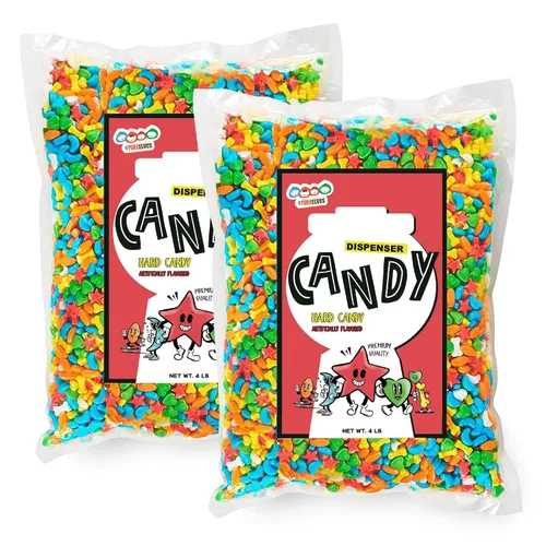 Vista 9 de Wee Winkers - 5 libras de caramelos a granel para máquina de dulces, el relleno perfecto para tu máquina de chicles, formas variadas con sabor a