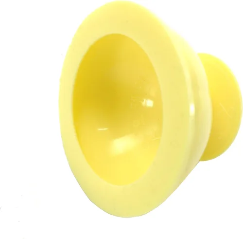 Vista 3 de LENITH Taza de palma de silicona para mamá para eructar ayudante flema esputo masaje puntiagudo amarillo