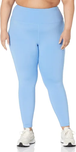 Vista 5 de Tienda Essentials Leggings de entrenamiento para mujer, de talle alto, para atletismo, disponibles en tallas grandes