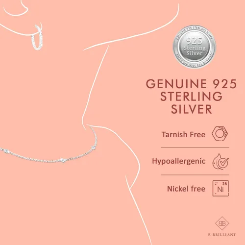 Vista 4 de Conjuntos de joyas para mujer, conjuntos de collar y aretes para mujer, joyas de piedra natal, piedra preciosa genuina o sintética, solitario