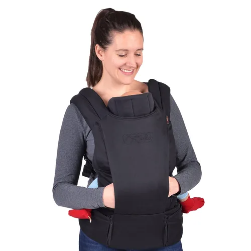 Vista 10 de Mountain Buggy Juno Carrier Bundle, Negro