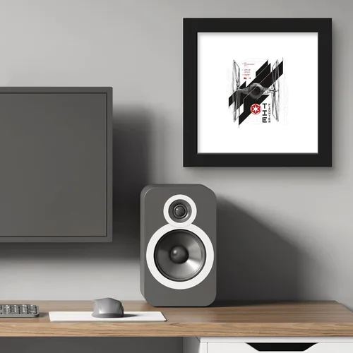 Vista 6 de Trends International Gallery Pops Star Wars: Andor - Póster de pared de Tie Fighter, 12 x 12 pulgadas, versión enmarcada en negro Versión con marco
