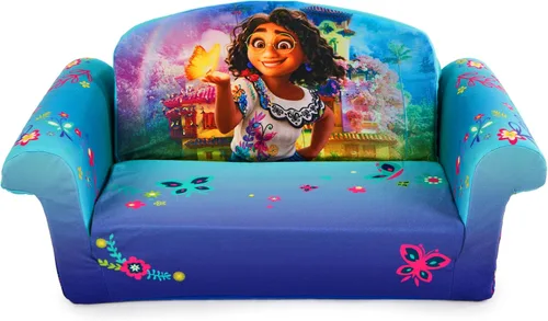 Vista 11 de Muebles Marshmallow para niños, sofá de espuma 2 en 1, Minnie Mouse, por Spin Master